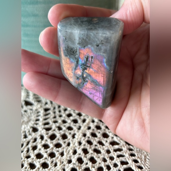 Labradorite Crystal Slab - Picture 8 of 12